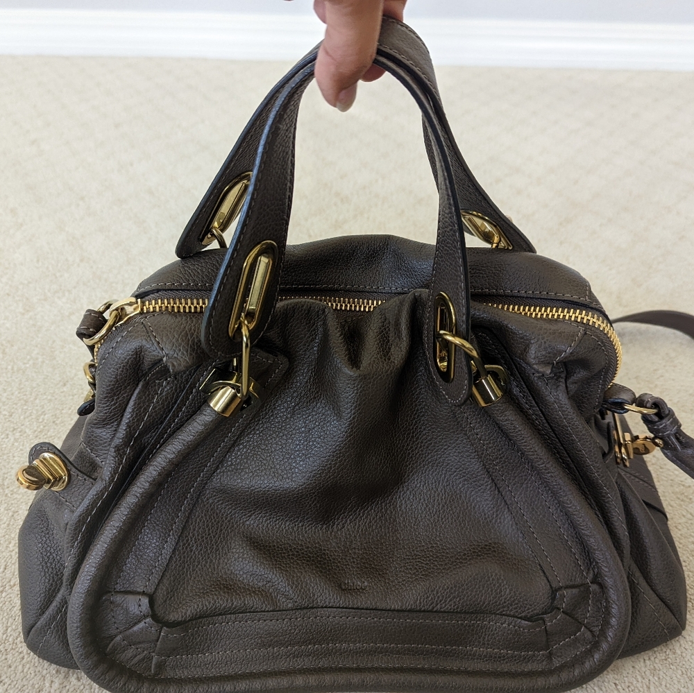 Chloe party handbag in dark grey